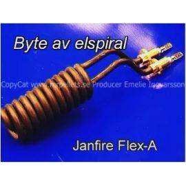 Film byte av elspiral Janfire Flex-A